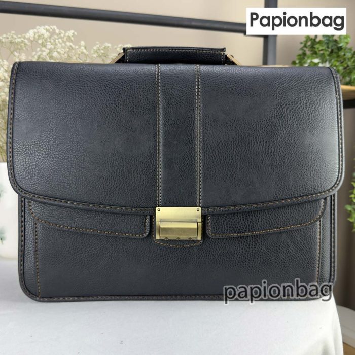 کیف اداری چرم جدید رمزدار +کاور لپ تاپ مجزا کد996 - Image 17
