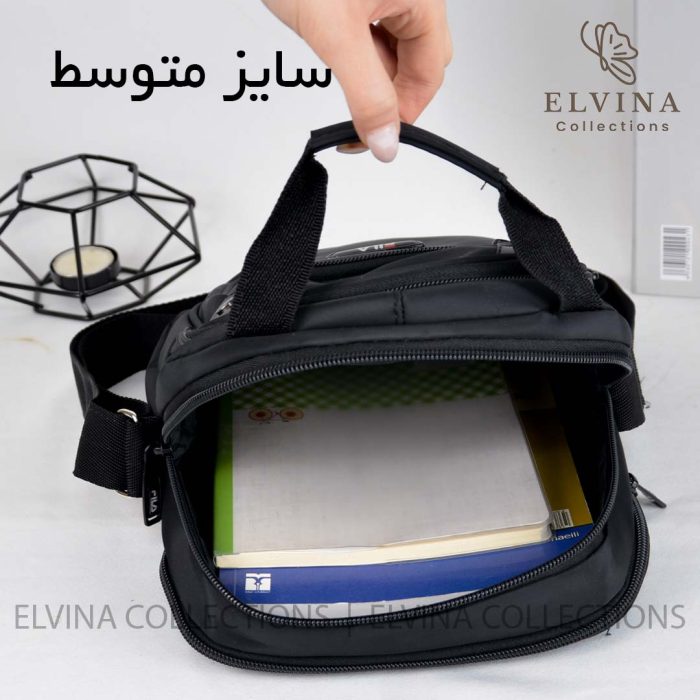 کیف دوشی برزنتی فیلا کد1131 دارای دو سایز - Image 8