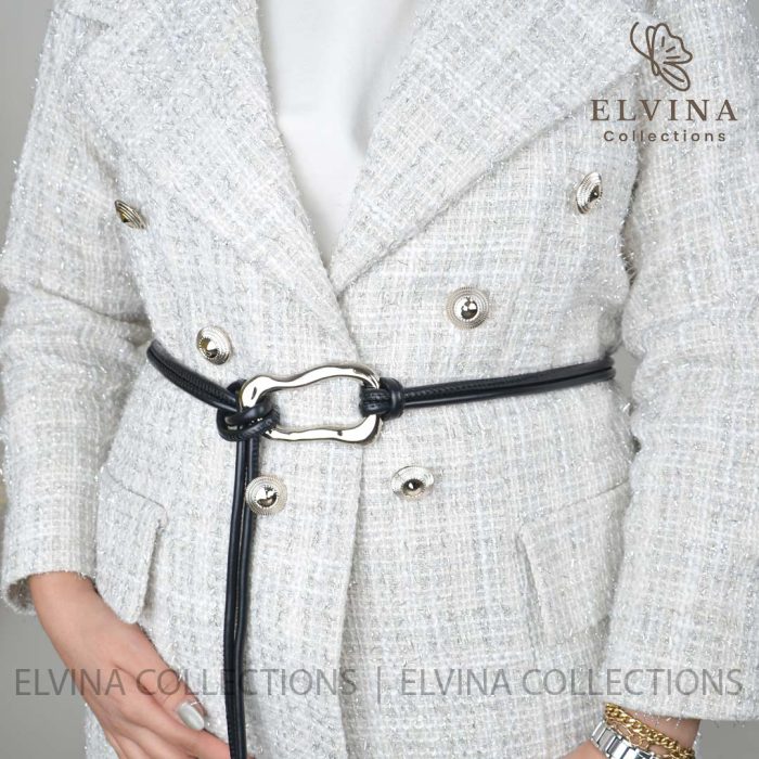 کمربند گره ای زنانه دفرمه سکگ استیل کد 1540 - Image 7