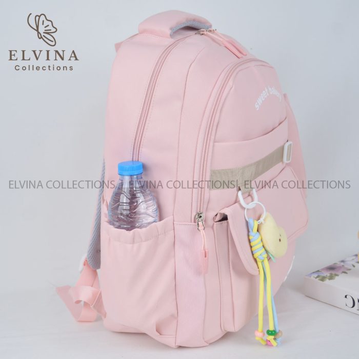 کوله پشتی فانتزی آویزدار به همراه جامدادی کد1707 - Image 22
