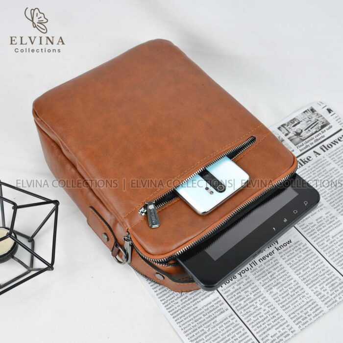 کیف دوشی Milano سایز کتاب و سررسید کد 1678 چرم مصنوعی اعلاء - Image 6