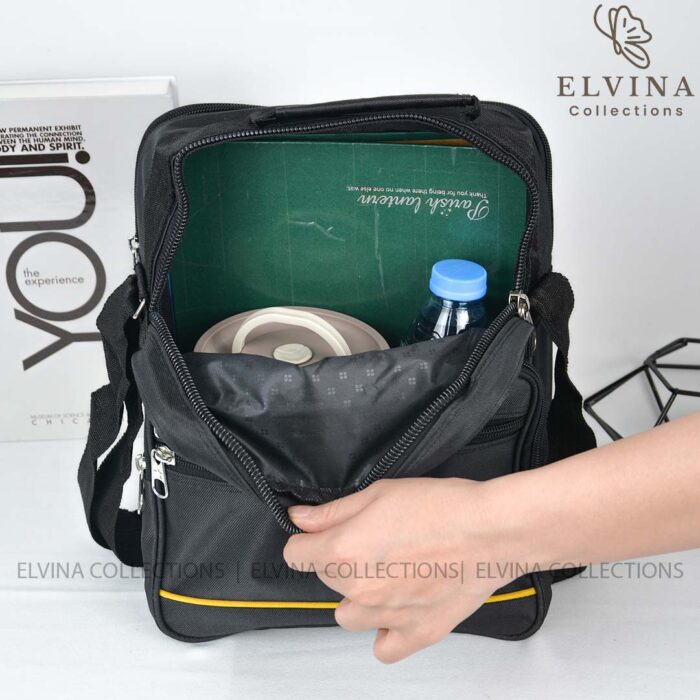 کیف دوشی و ناهارخوری CAT کد1717 مناسب کلاسور و ظرف غذا - Image 4