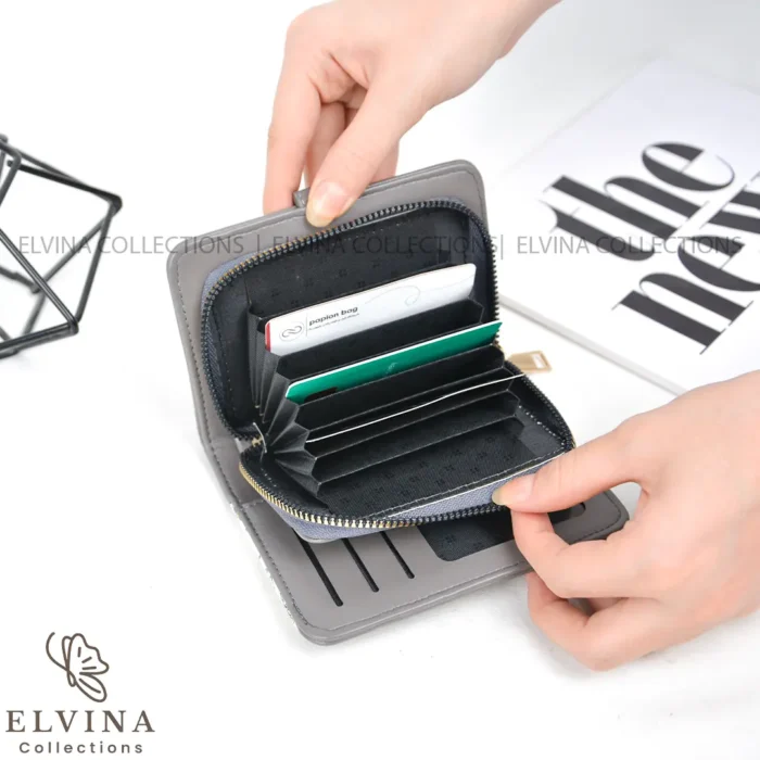 کیف پول جاکارتی فانتزی ساحل با طرح گل - تصویر 3