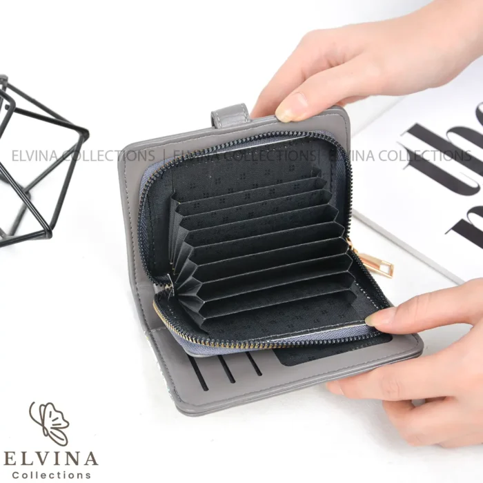 کیف پول جاکارتی فانتزی ساحل با طرح گل - تصویر 6