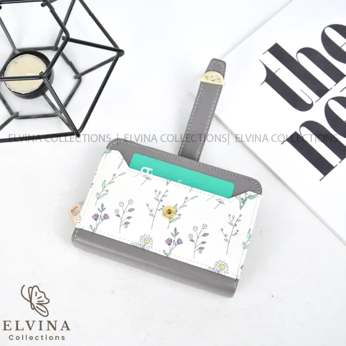 کیف پول جاکارتی فانتزی ساحل با طرح گل - تصویر 9