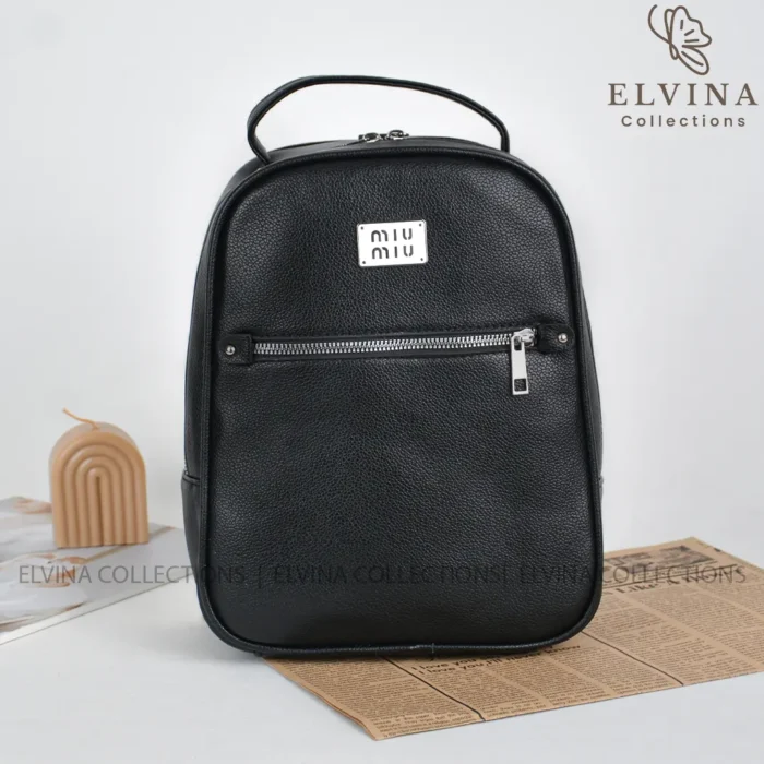 کوله دخترانه miu miu ماهلین دانشجویی و روزمره سایز کتاب - Image 7