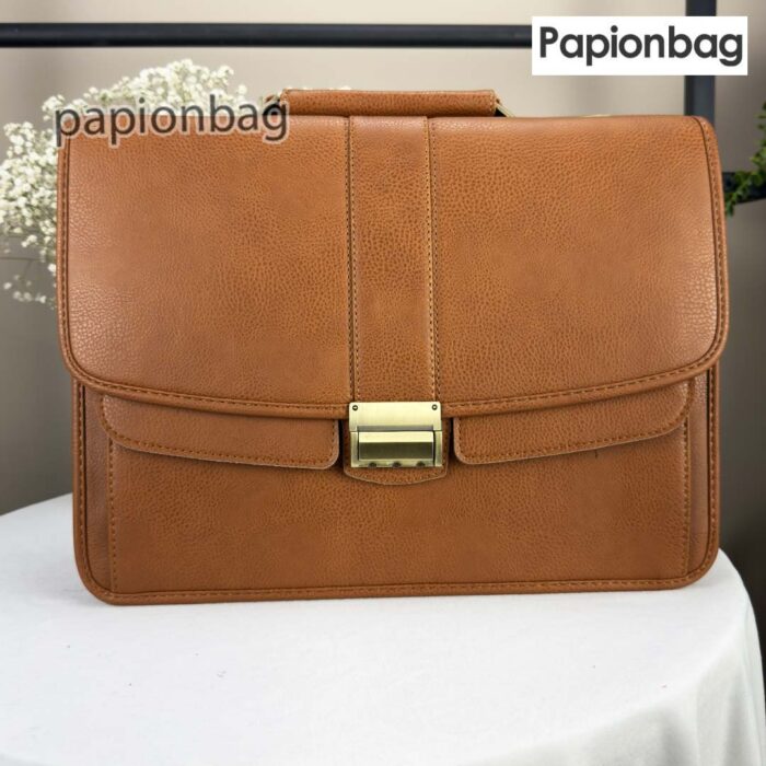 کیف اداری چرم جدید رمزدار +کاور لپ تاپ مجزا کد996 - Image 7