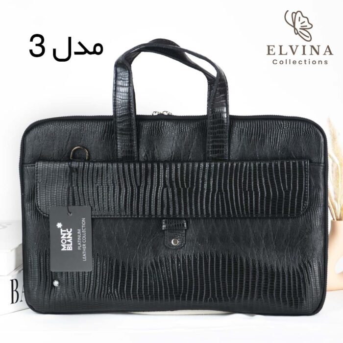 کیف اداری چرمی مونت بلانک(Mont Blanc) کد1128 - Image 11