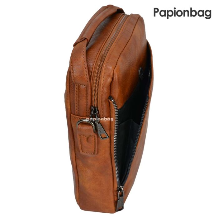 کیف دوشی چرم PU کیفیت اعلا ضد خش و ترک (مردانه و زنانه) کد833 - Image 8