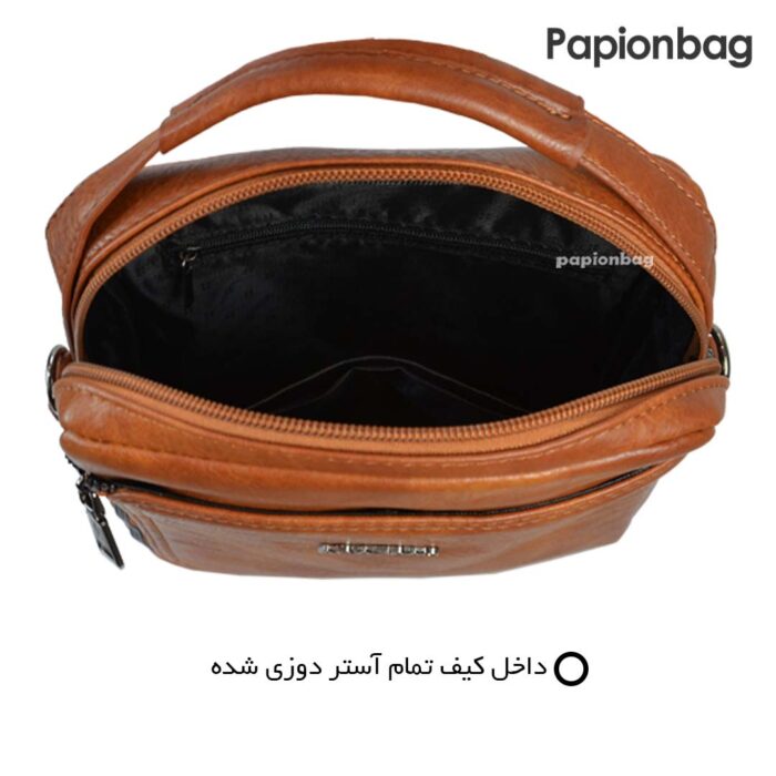 کیف دوشی چرم PU کیفیت اعلا ضد خش و ترک (مردانه و زنانه) کد833 - Image 6