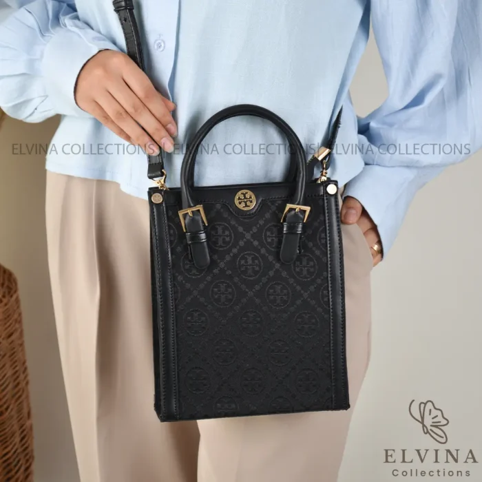 کیف دخترانه شیک سپینود طرح توری برچ Tory Burch - تصویر 11