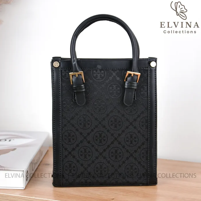 کیف دخترانه شیک سپینود طرح توری برچ Tory Burch - تصویر 6