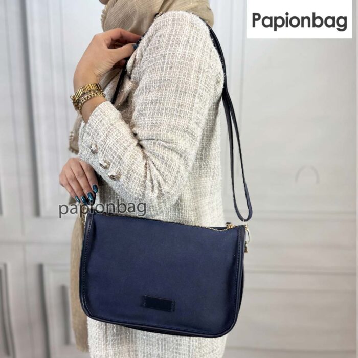 کیف دستی و دوشی دخترانه مخمل ترند کد802 - تصویر 13